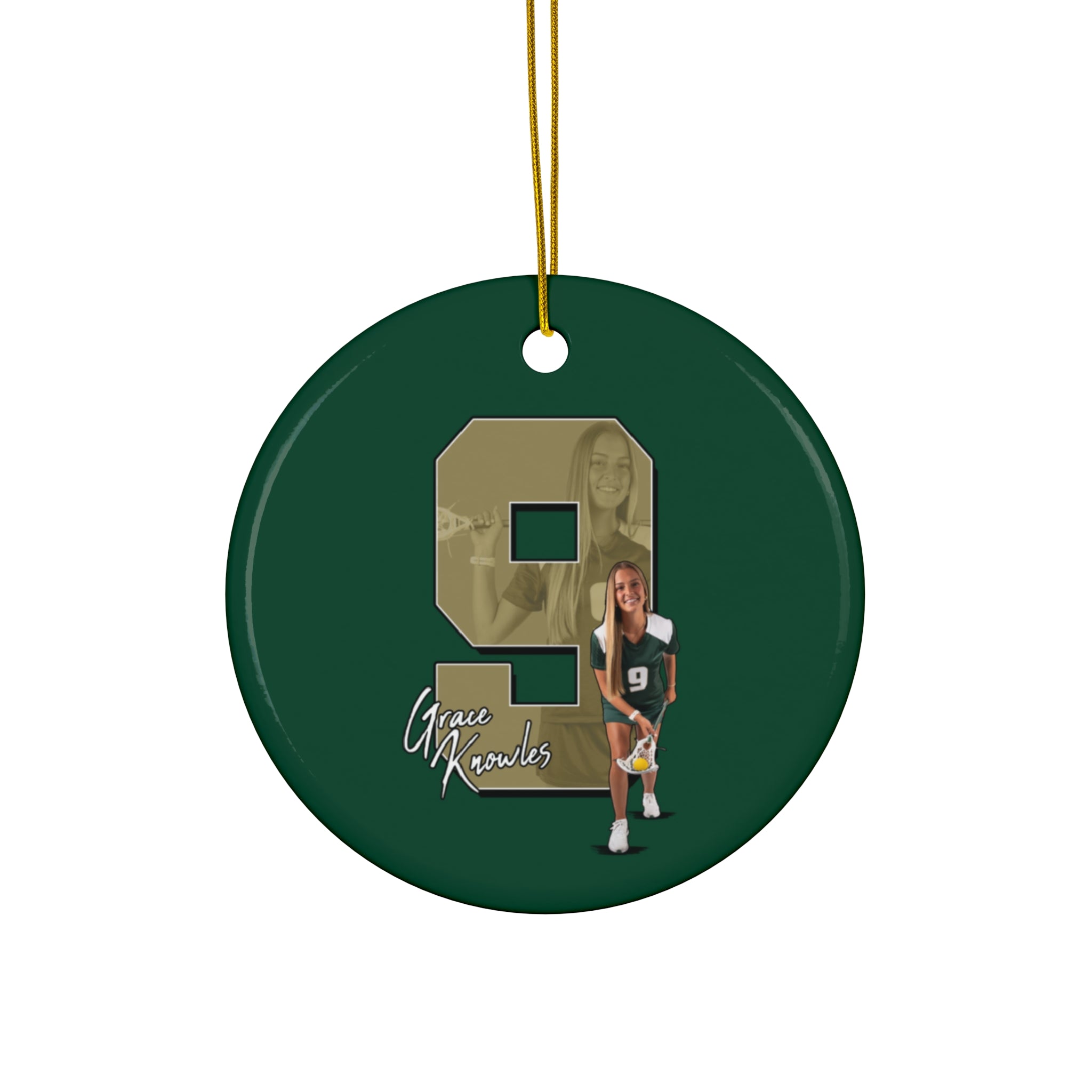 Grace Knowles Ceramic Ornament