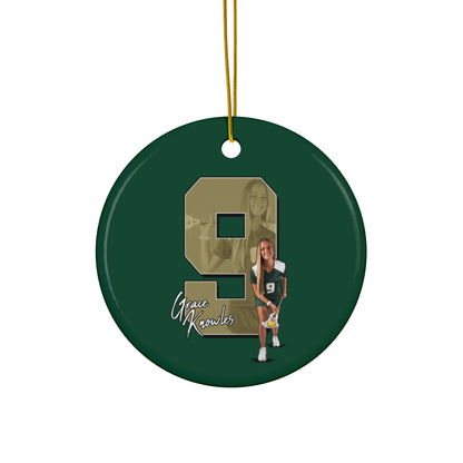 Grace Knowles Ceramic Ornament