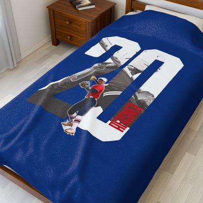 Cassie Reasner Velveteen Plush Blanket
