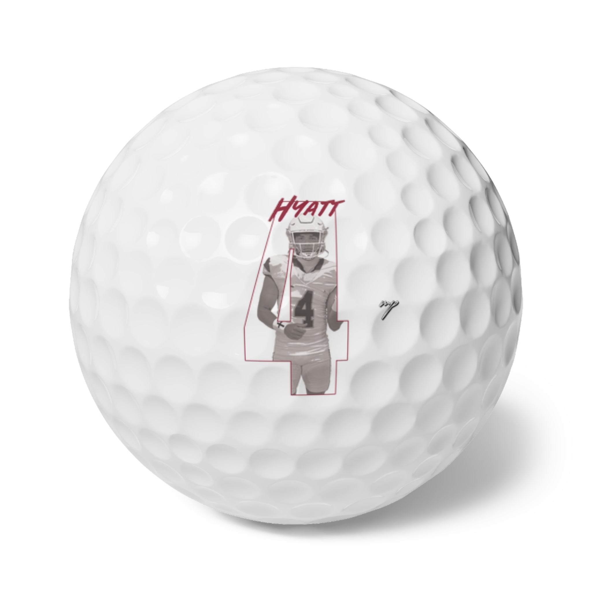 Luke Hyatt Golf Balls, 6pc