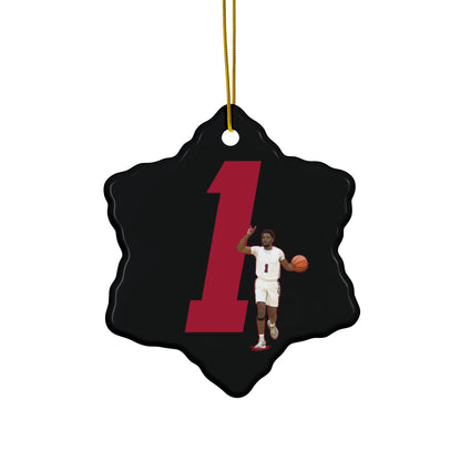 Nas Johnson Ceramic Ornament