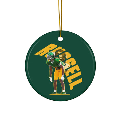 Deron Russell Ceramic Ornament