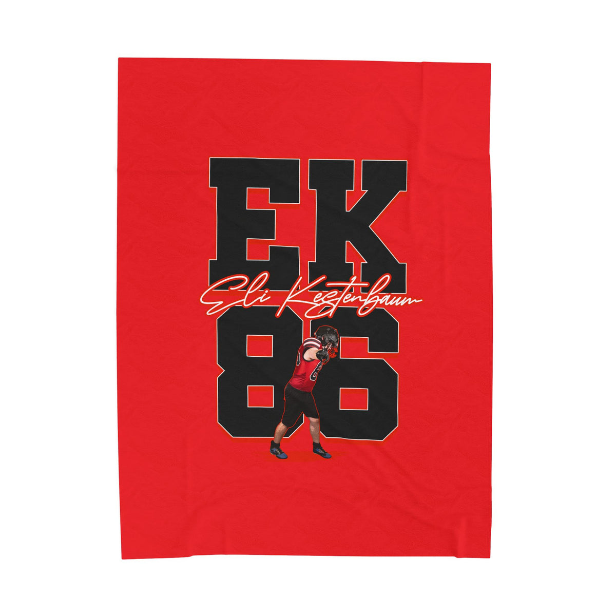Eli Kestenbaum Velveteen Plush Blanket