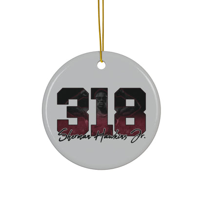 Sherman Hawkins Jr. Ceramic Ornament