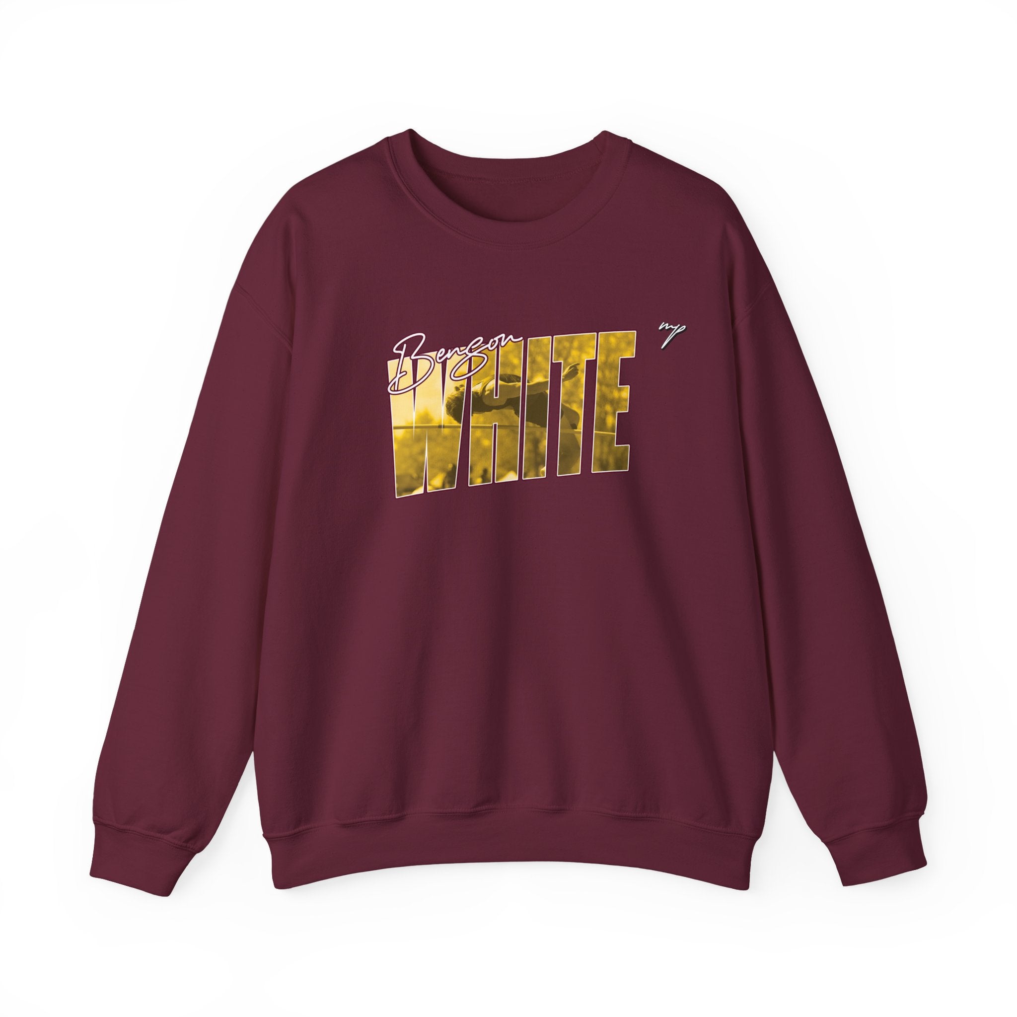 Benson White Crewneck