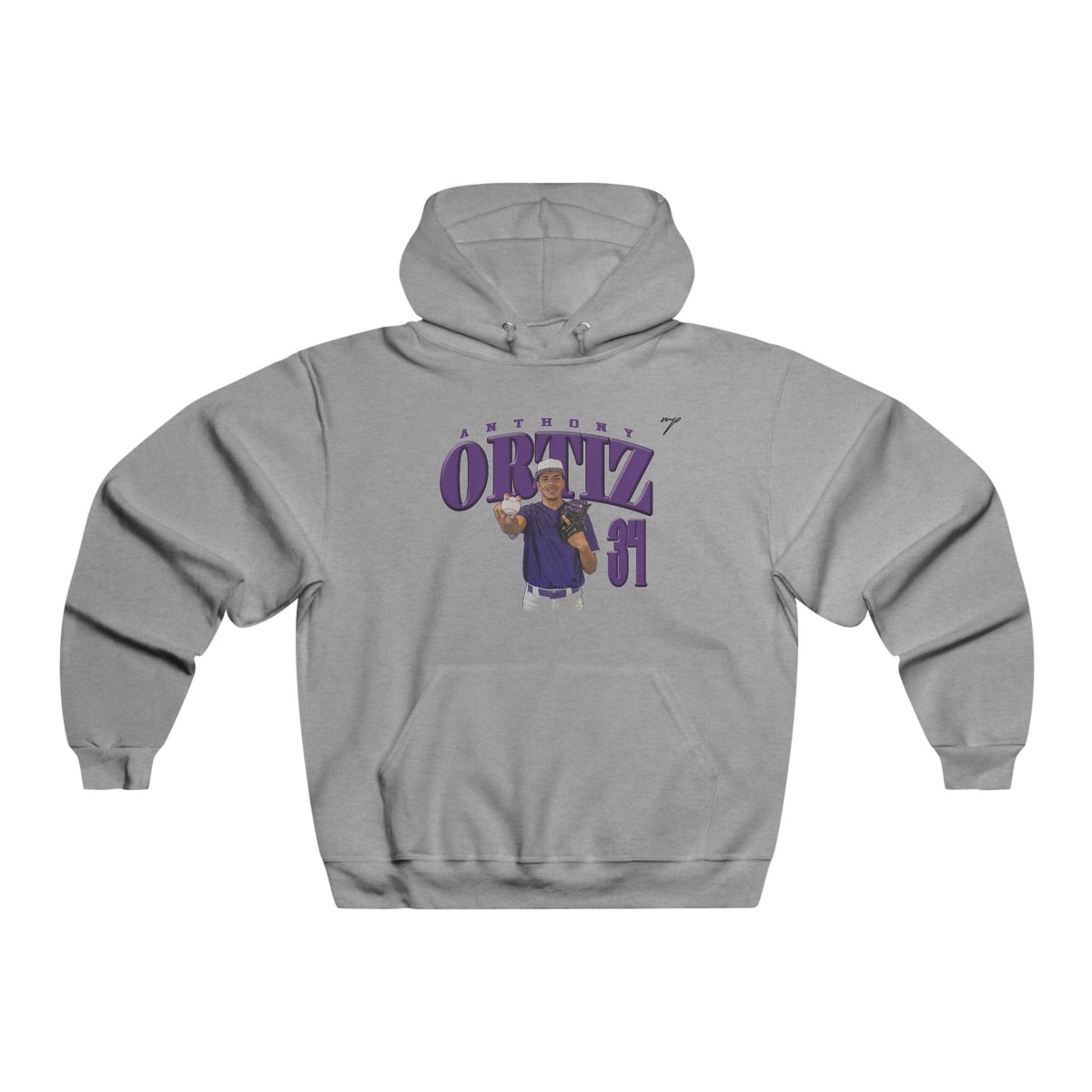 Anthony Ortiz Vintage Hoodie (Front + Back)