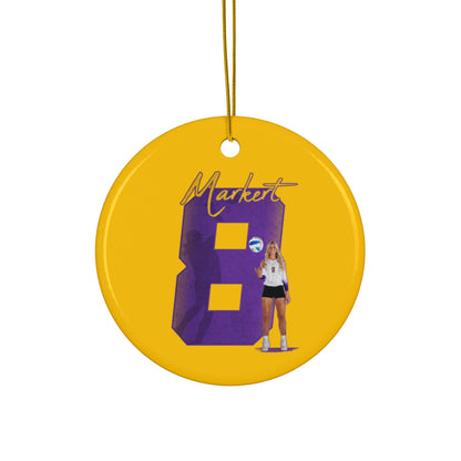 Ashlee Markert Ceramic Ornament