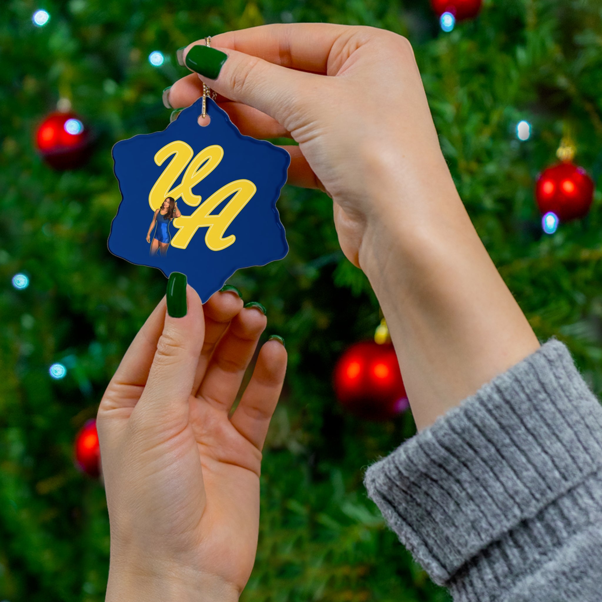 Vanessa Alvarado Ceramic Ornament