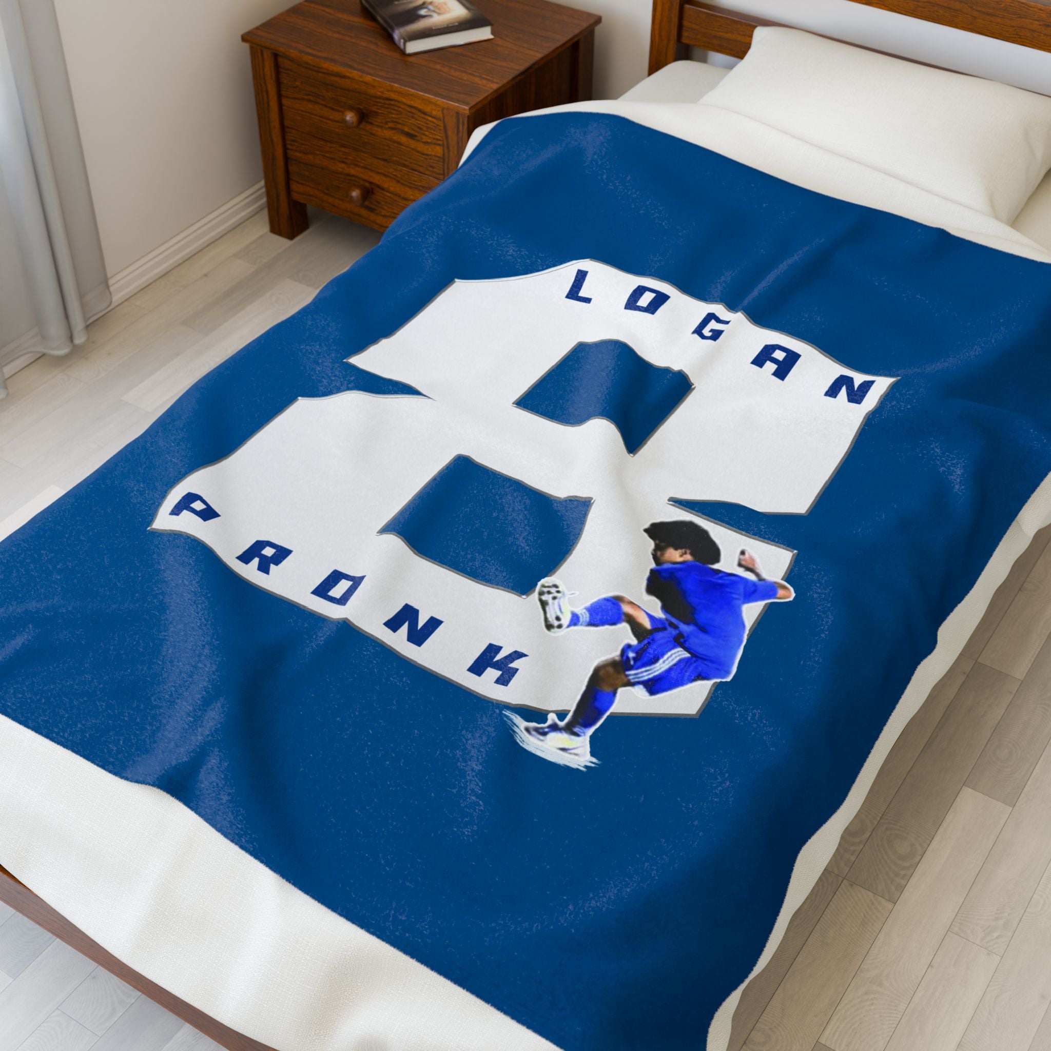 Logan Pronk Velveteen Plush Blanket