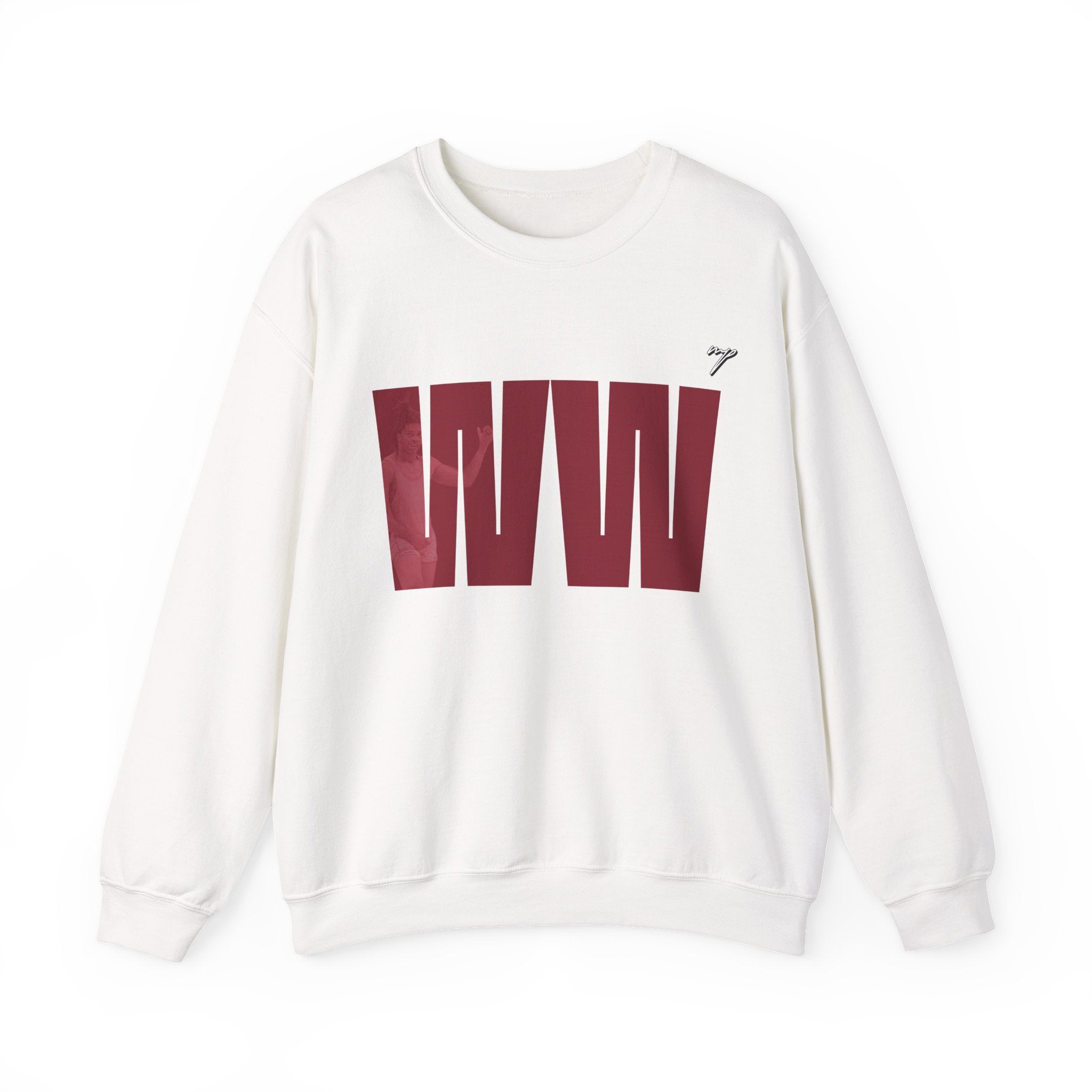 Willie White Crewneck