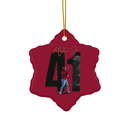 Kenny Miller Jr Ceramic Ornament