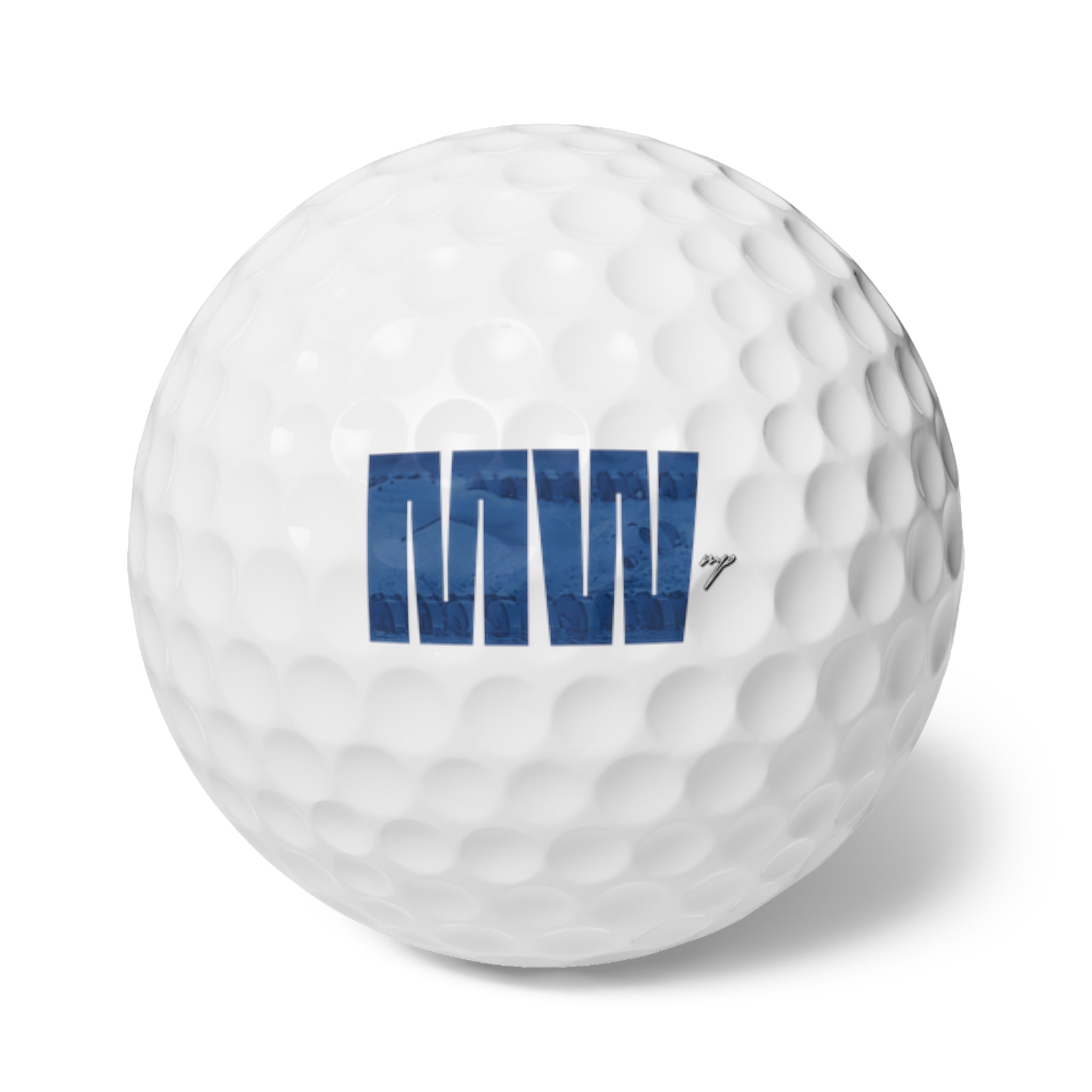 Michelle Weiss Golf Balls, 6pc