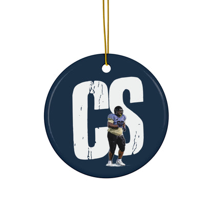 Cam Sledge Ceramic Ornament
