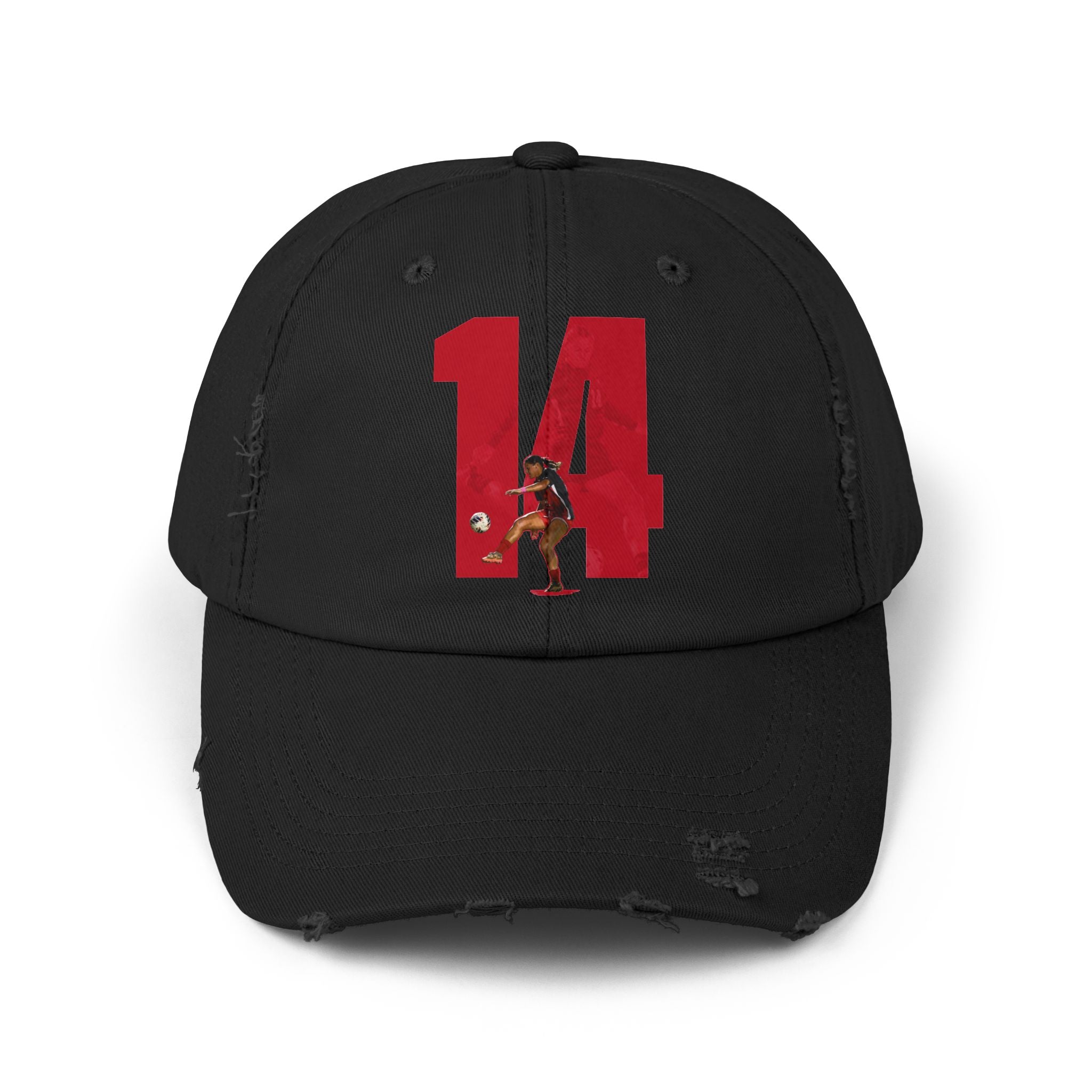 Alyvia Walls Distressed Dad Cap