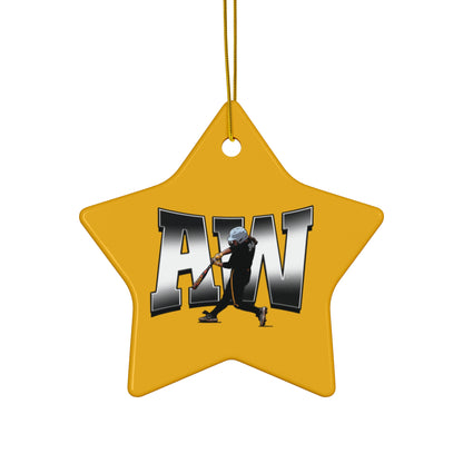 Addy Waits Ceramic Ornament