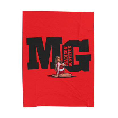 Madison Gustitus Velveteen Plush Blanket