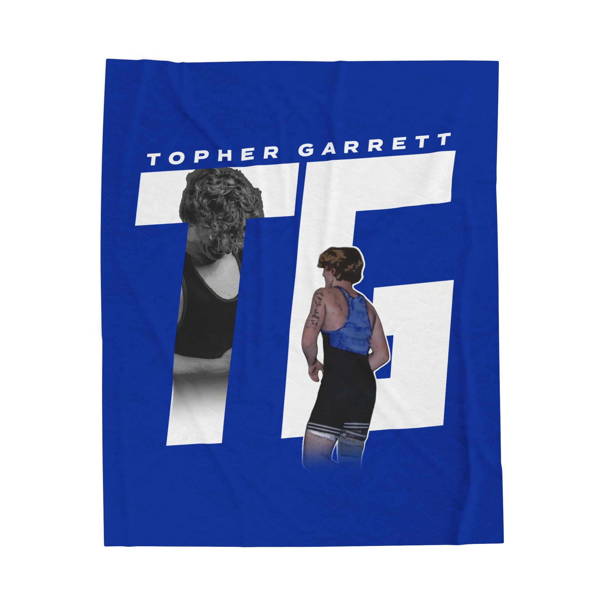 Topher Garrett Velveteen Plush Blanket