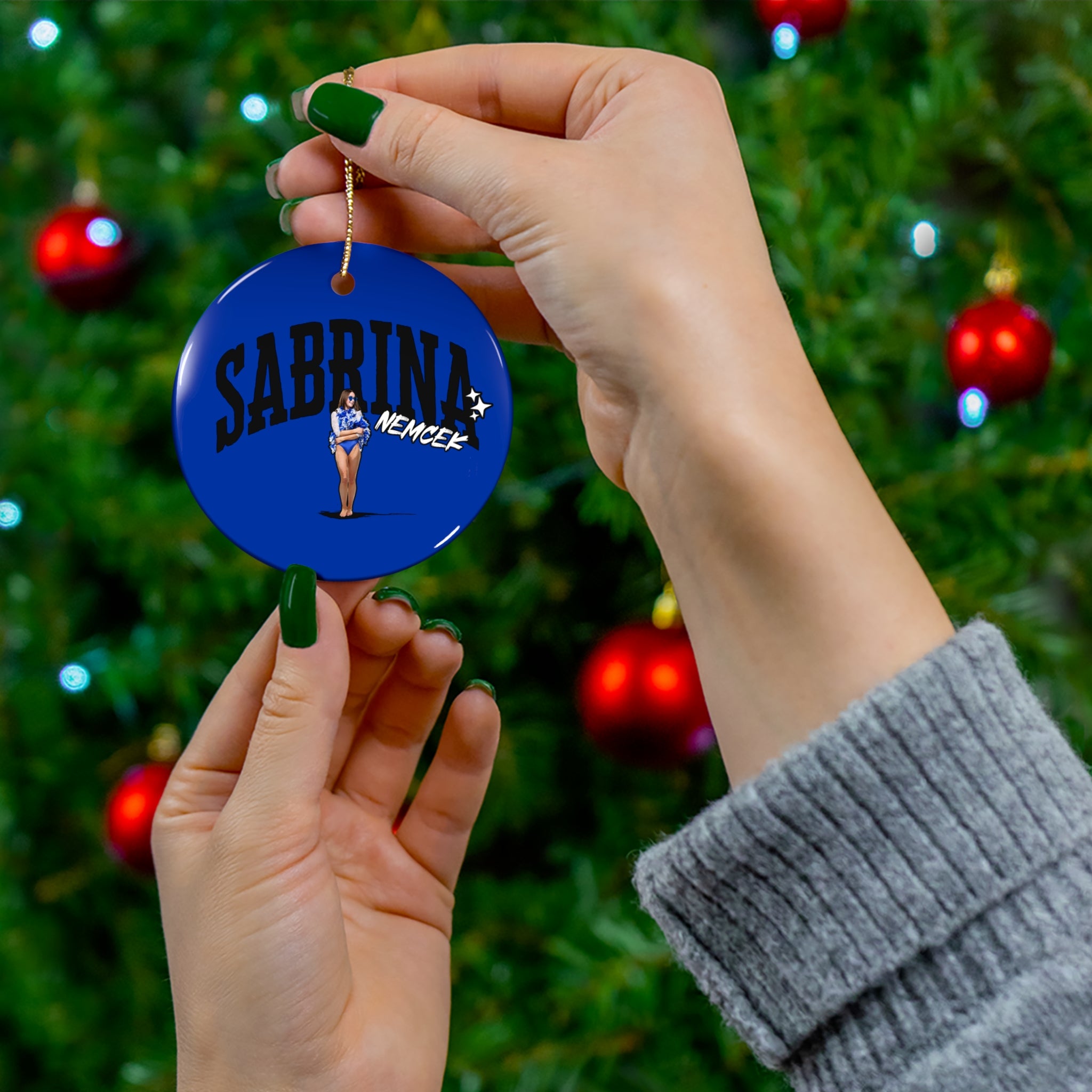Sabrina Nemcek Ceramic Ornament