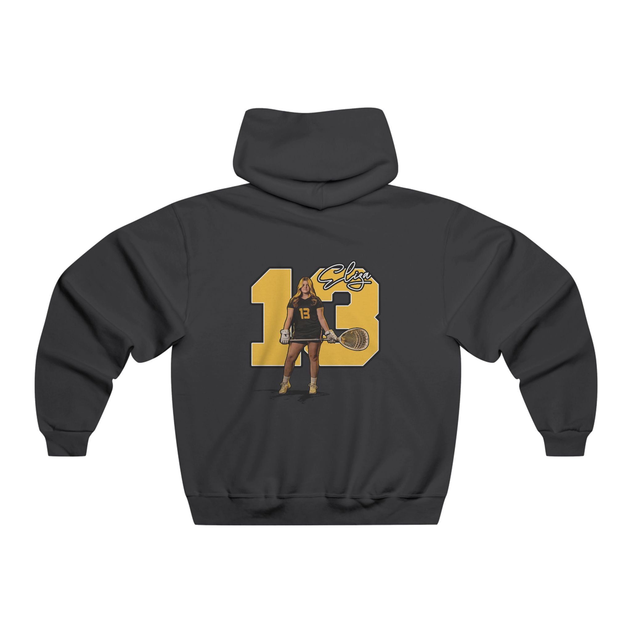 Eliza White Vintage Hoodie