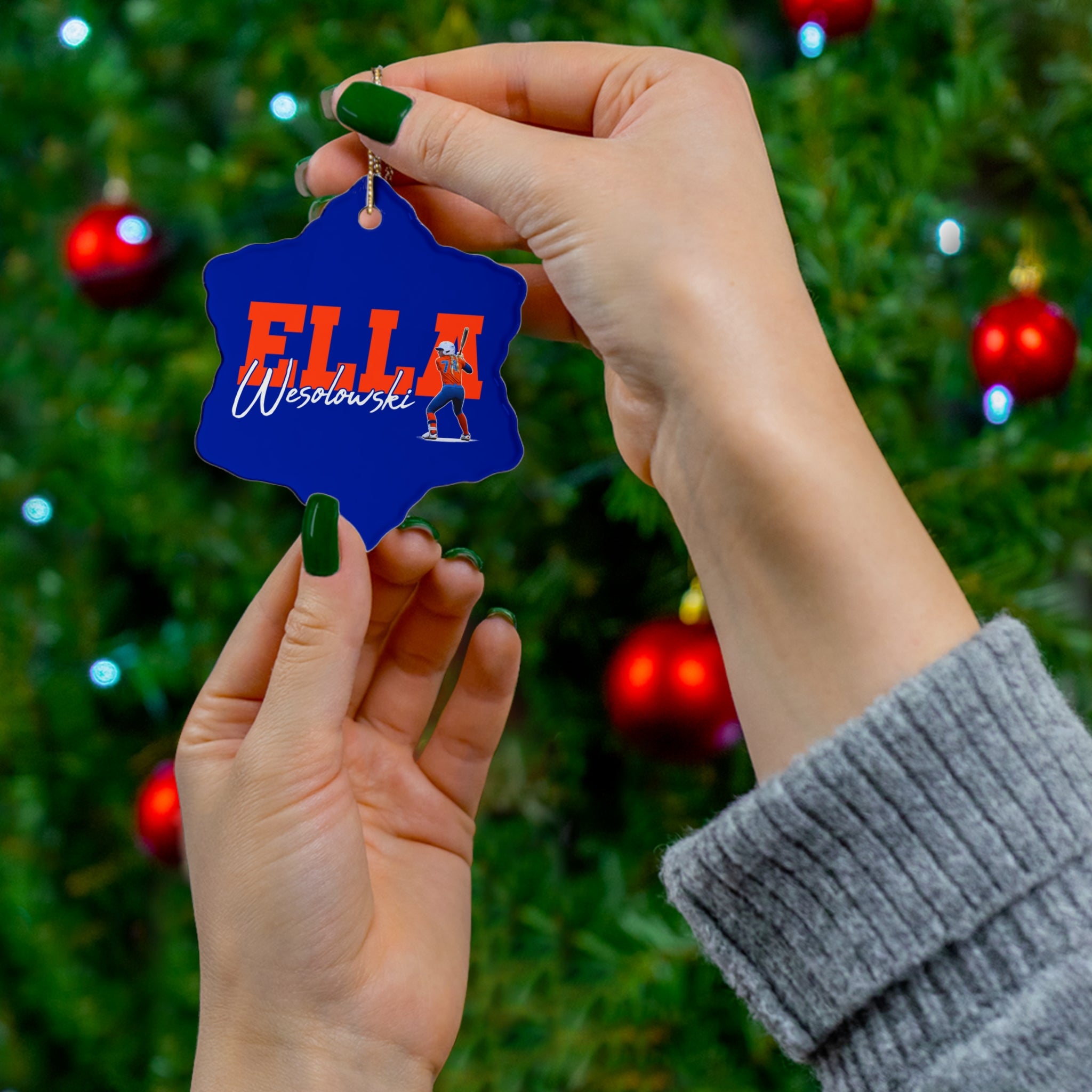 Ella Wesolowski Ceramic Ornament