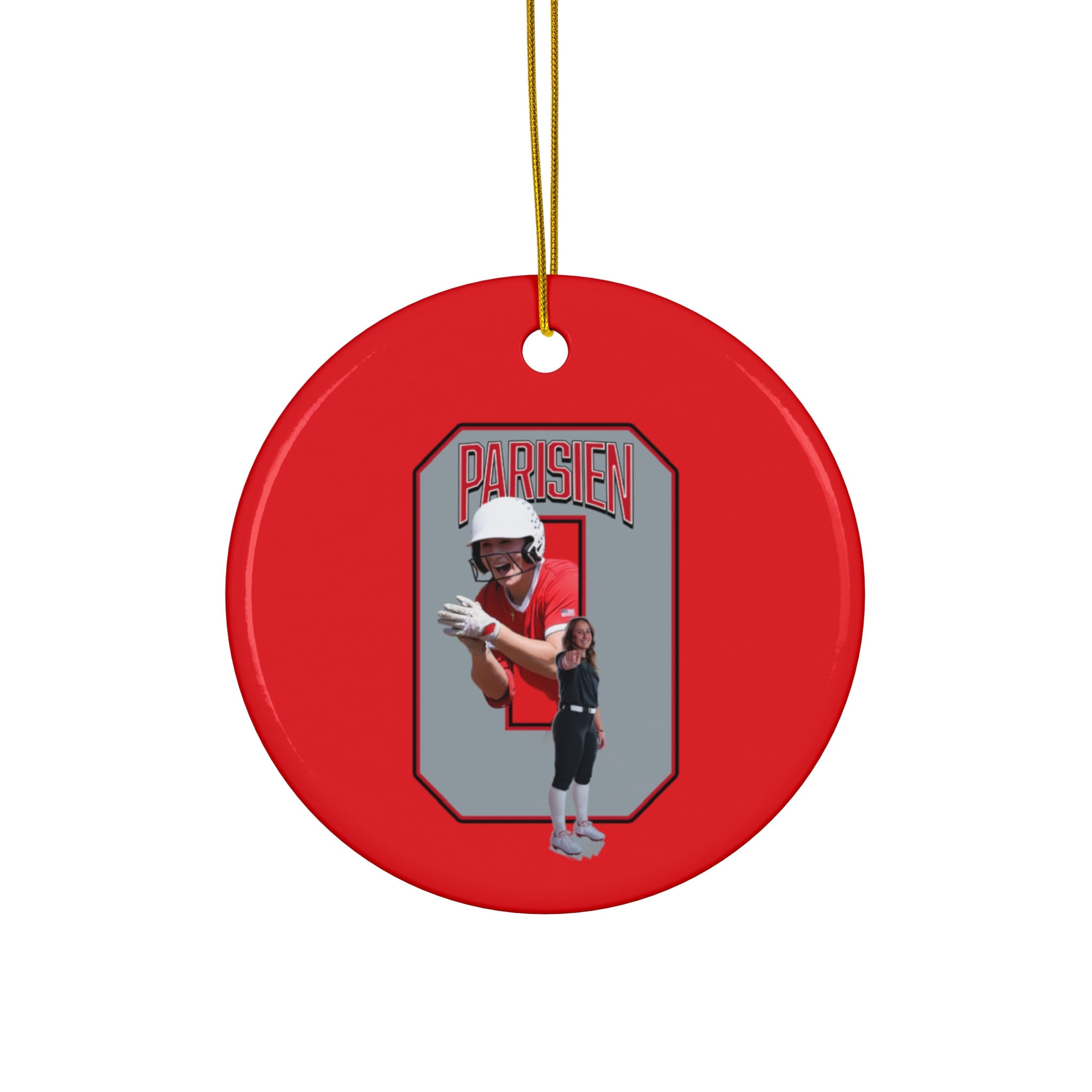 Hadley Parisien Ceramic Ornament