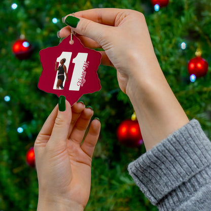 Ellie Wilkerson Ceramic Ornament