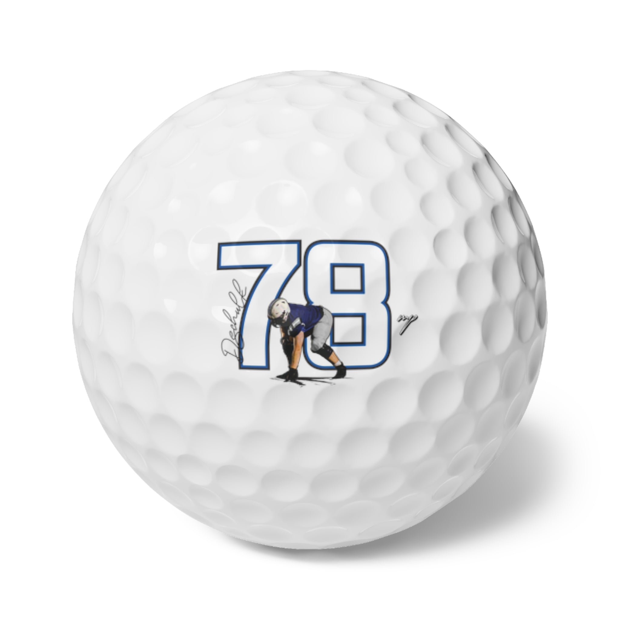 Dylan Schulkers Golf Balls, 6pc