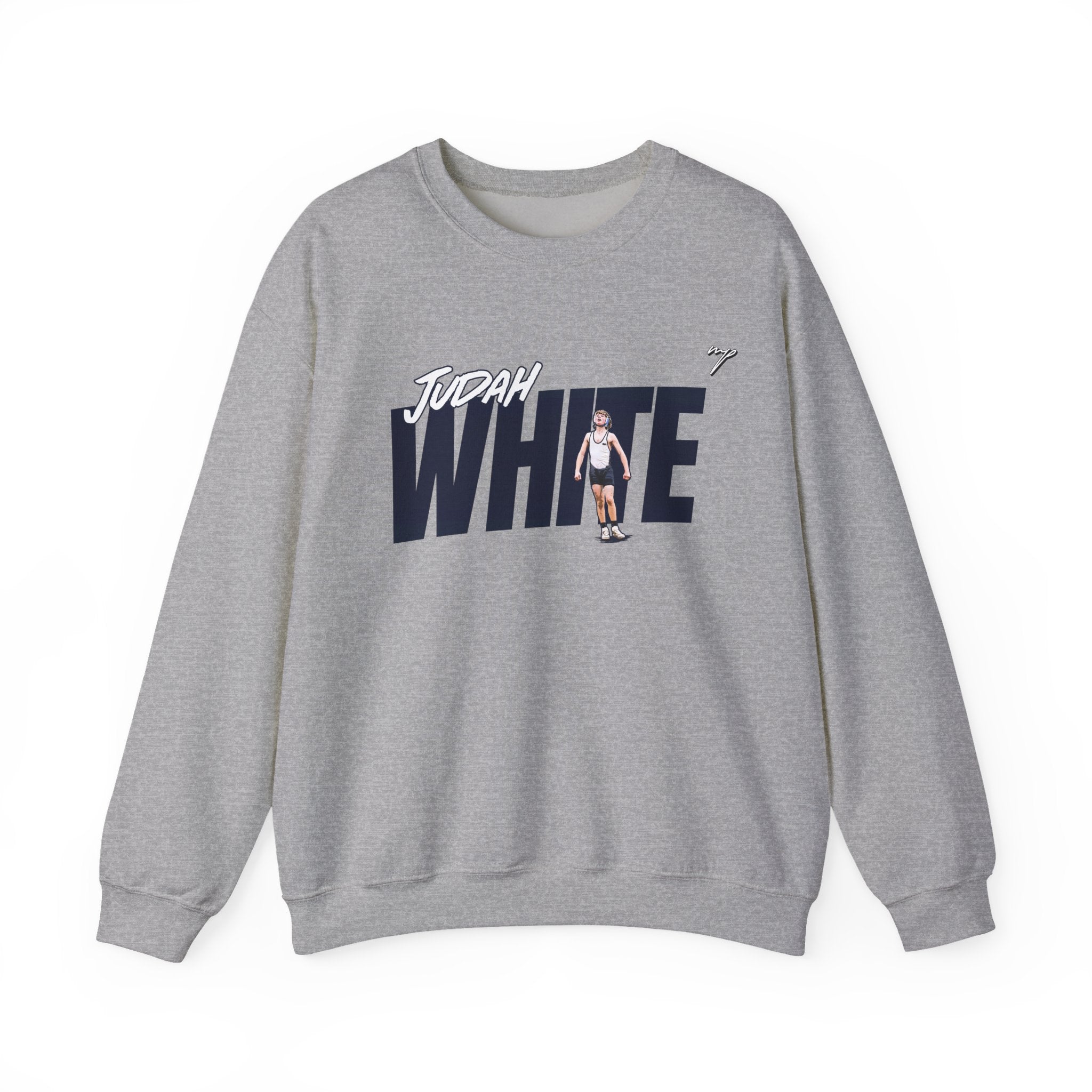 Judah White Crewneck