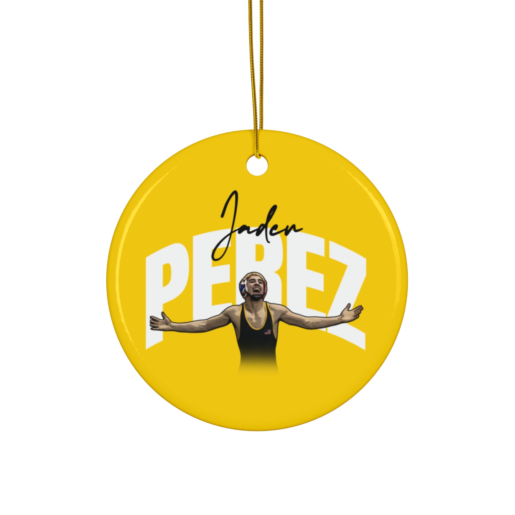 Jaden Perez Ceramic Ornament
