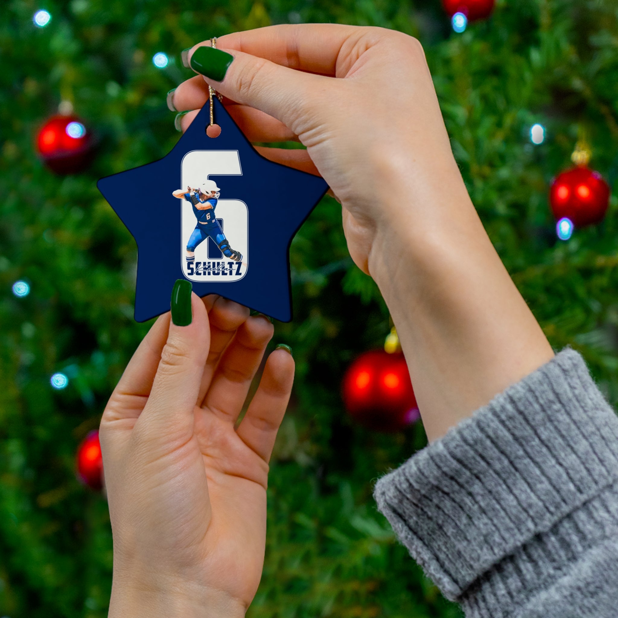 Kaelan Schultz Ceramic Ornament