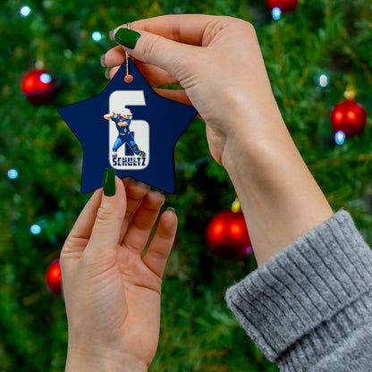 Kaelan Schultz Ceramic Ornament