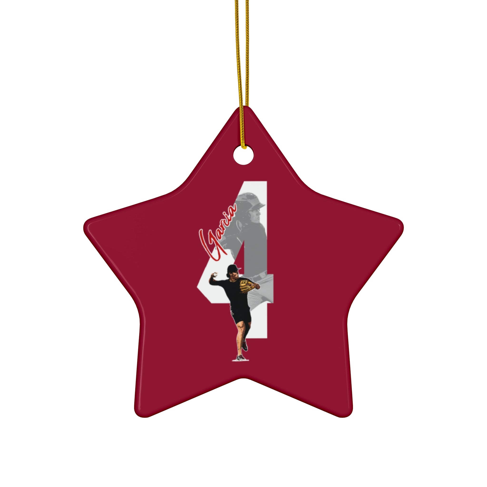 Linkin Garcia Ceramic Ornament