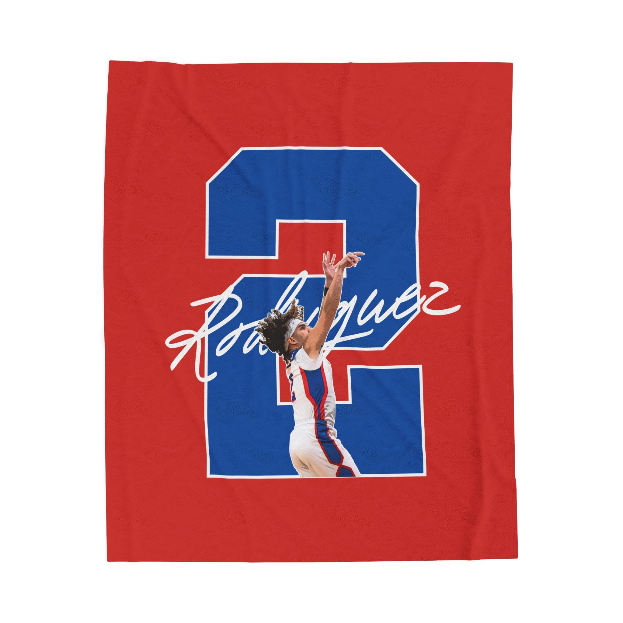 Nathan Rodriguez Velveteen Plush Blanket