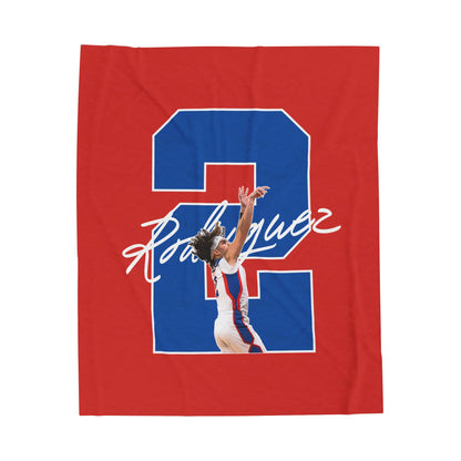 Nathan Rodriguez Velveteen Plush Blanket