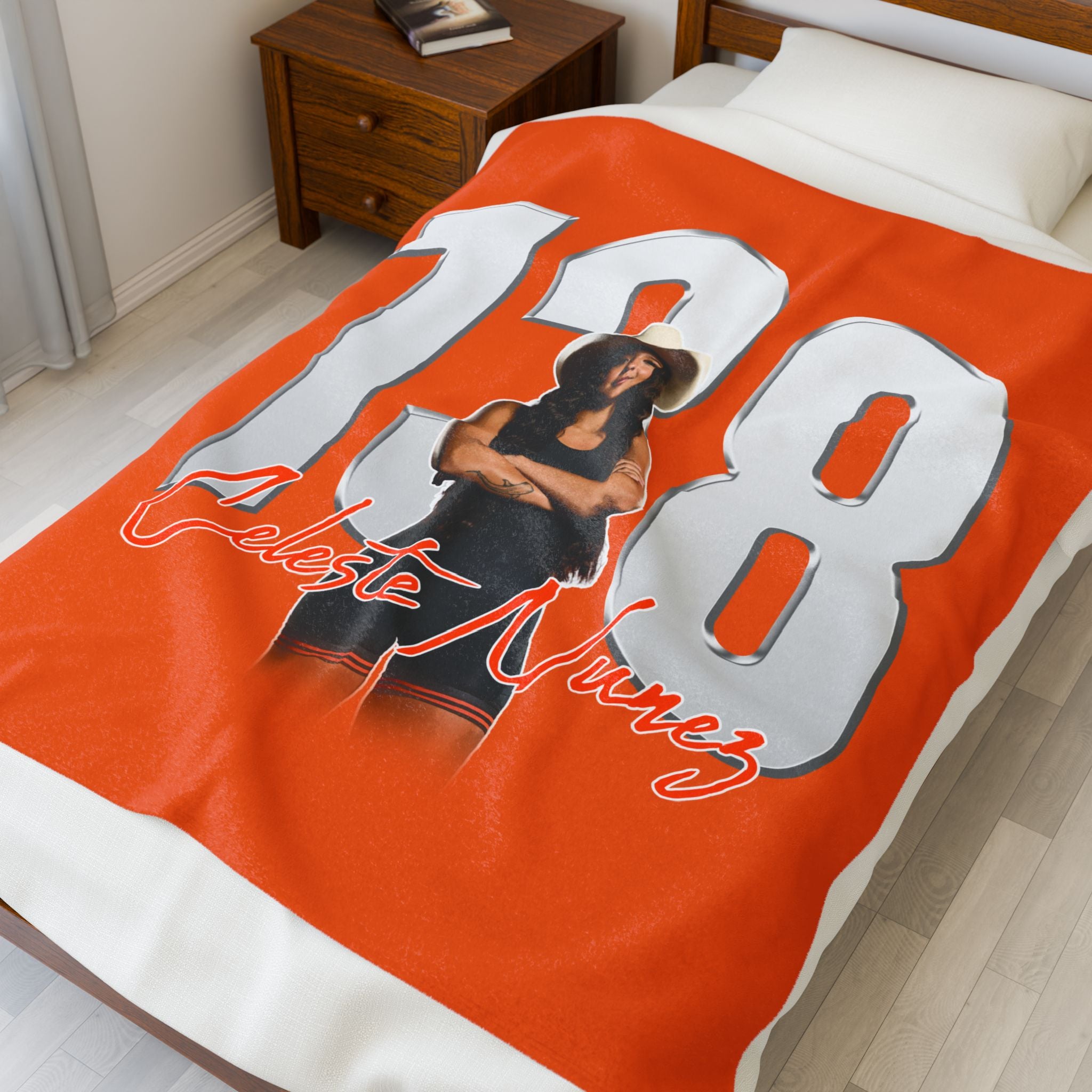 Celeste Nunez Velveteen Plush Blanket