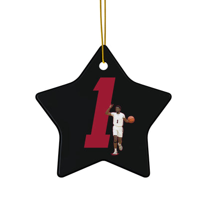 Nas Johnson Ceramic Ornament