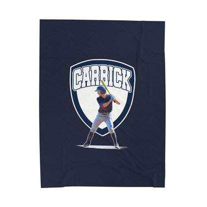 Carrick Ryan Velveteen Plush Blanket