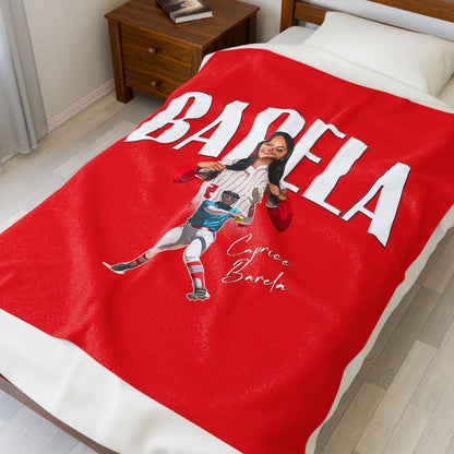 Caprice Barela Velveteen Plush Blanket