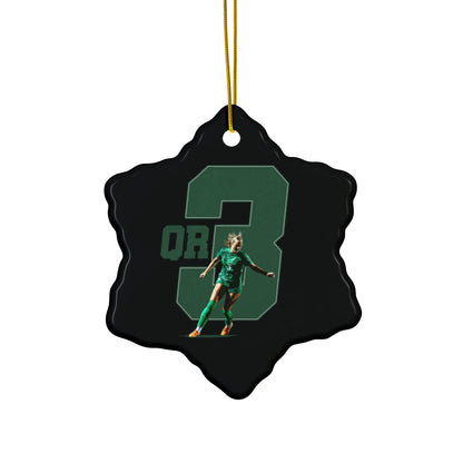Quinn Rustand Ceramic Ornament