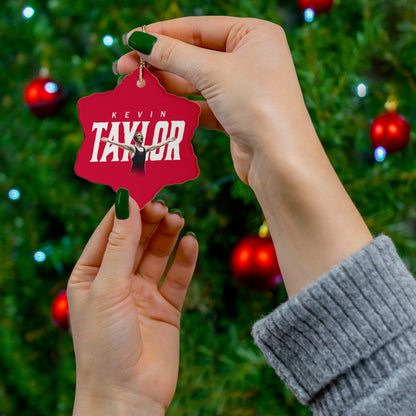 Kevin Taylor Ceramic Ornament