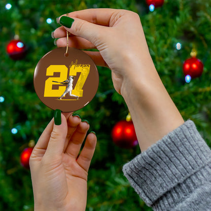 Hannah Herman Ceramic Ornament