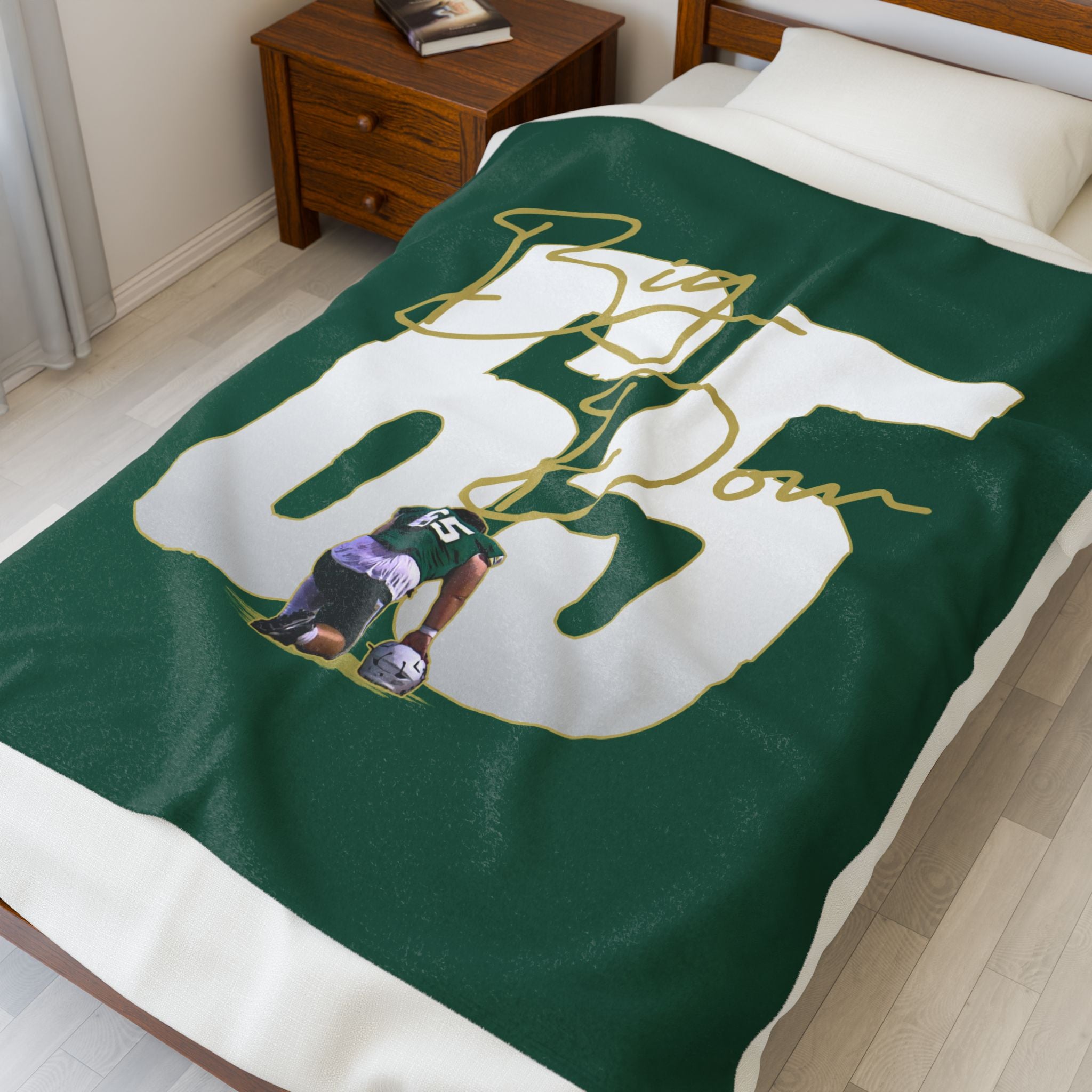 Dominic Zenkovich Velveteen Plush Blanket
