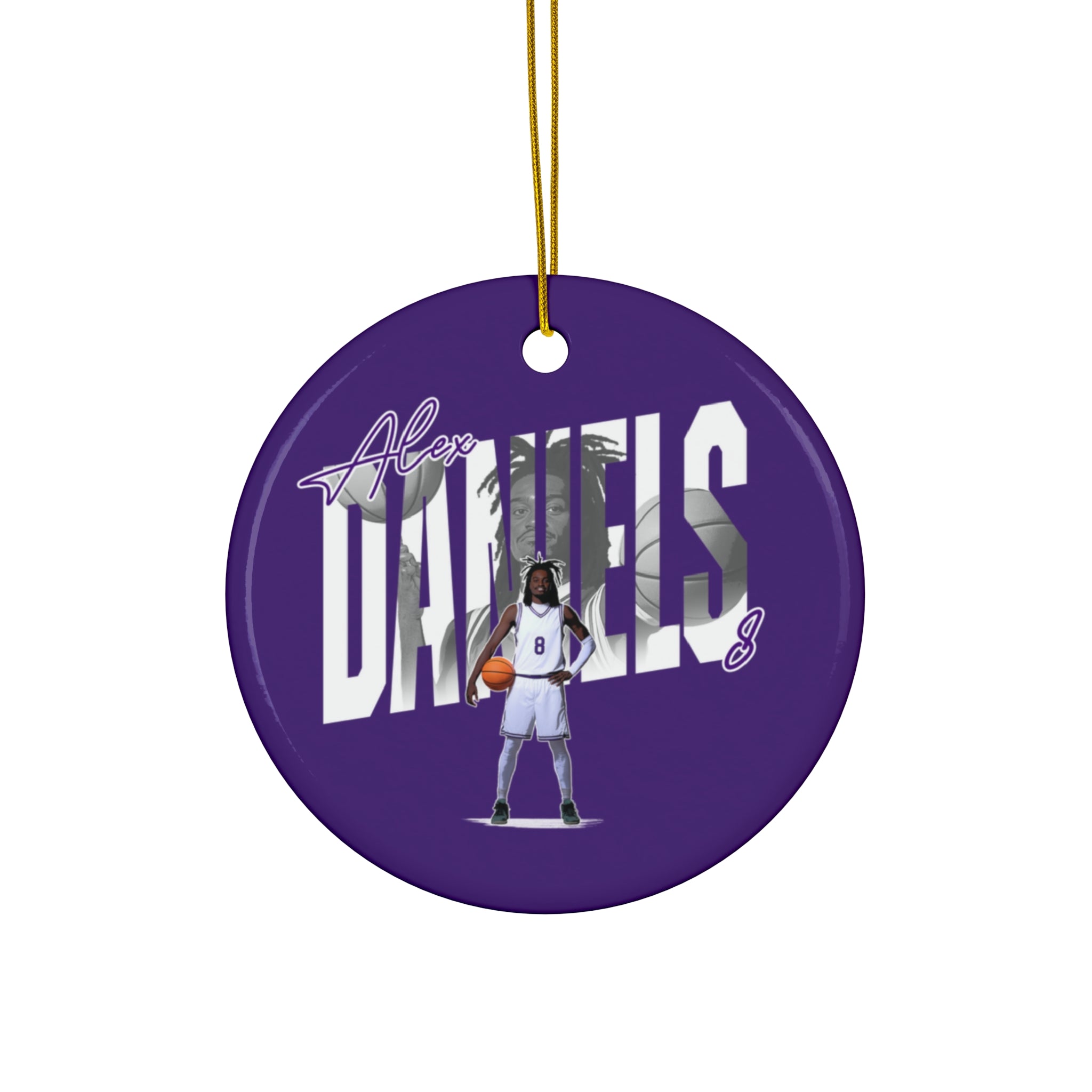 Alex Daniels Ceramic Ornament