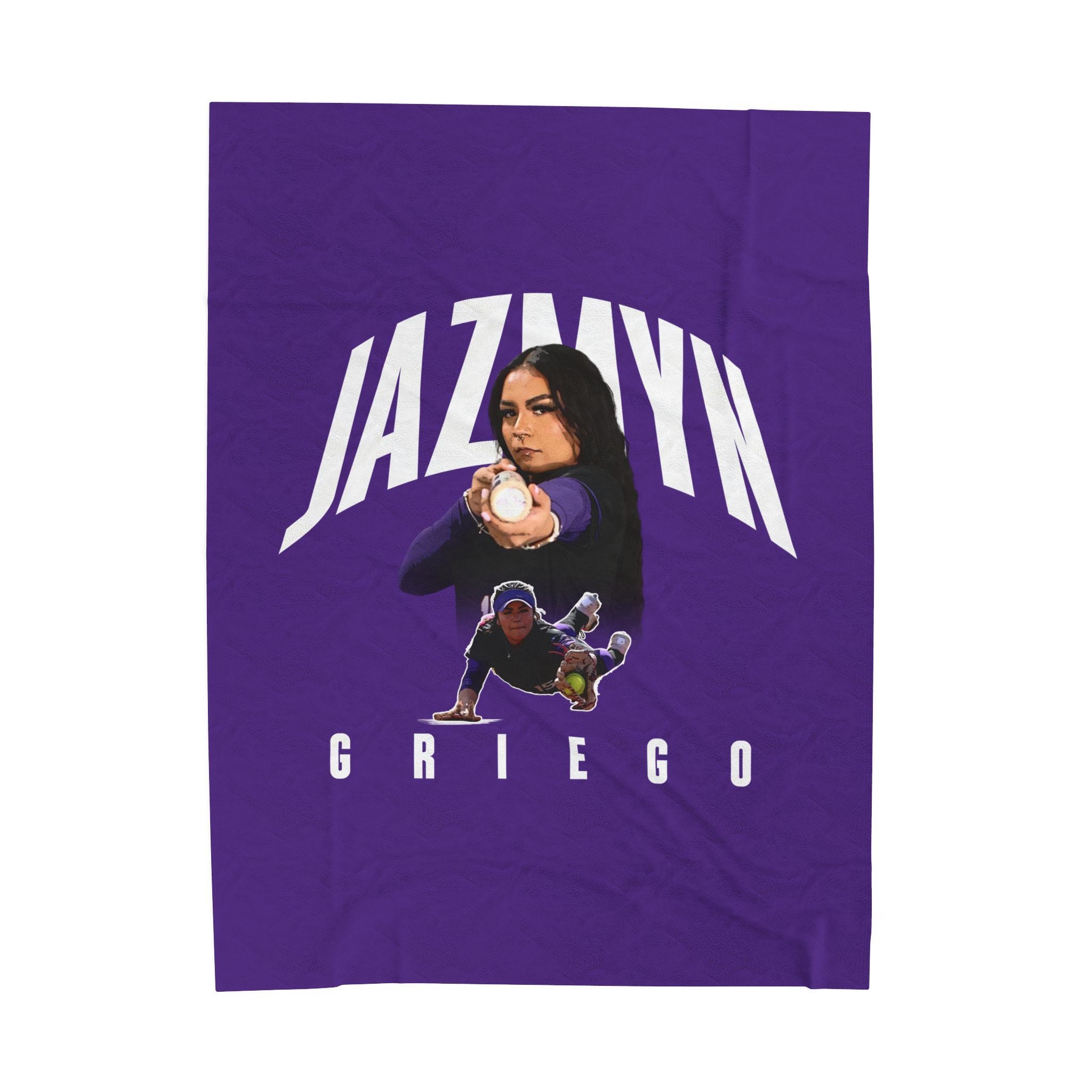 Jazmyn Griego Velveteen Plush Blanket