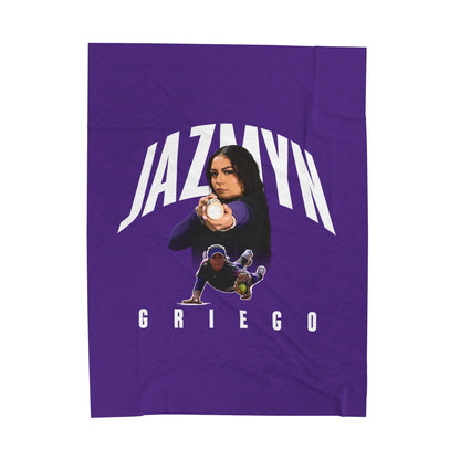 Jazmyn Griego Velveteen Plush Blanket