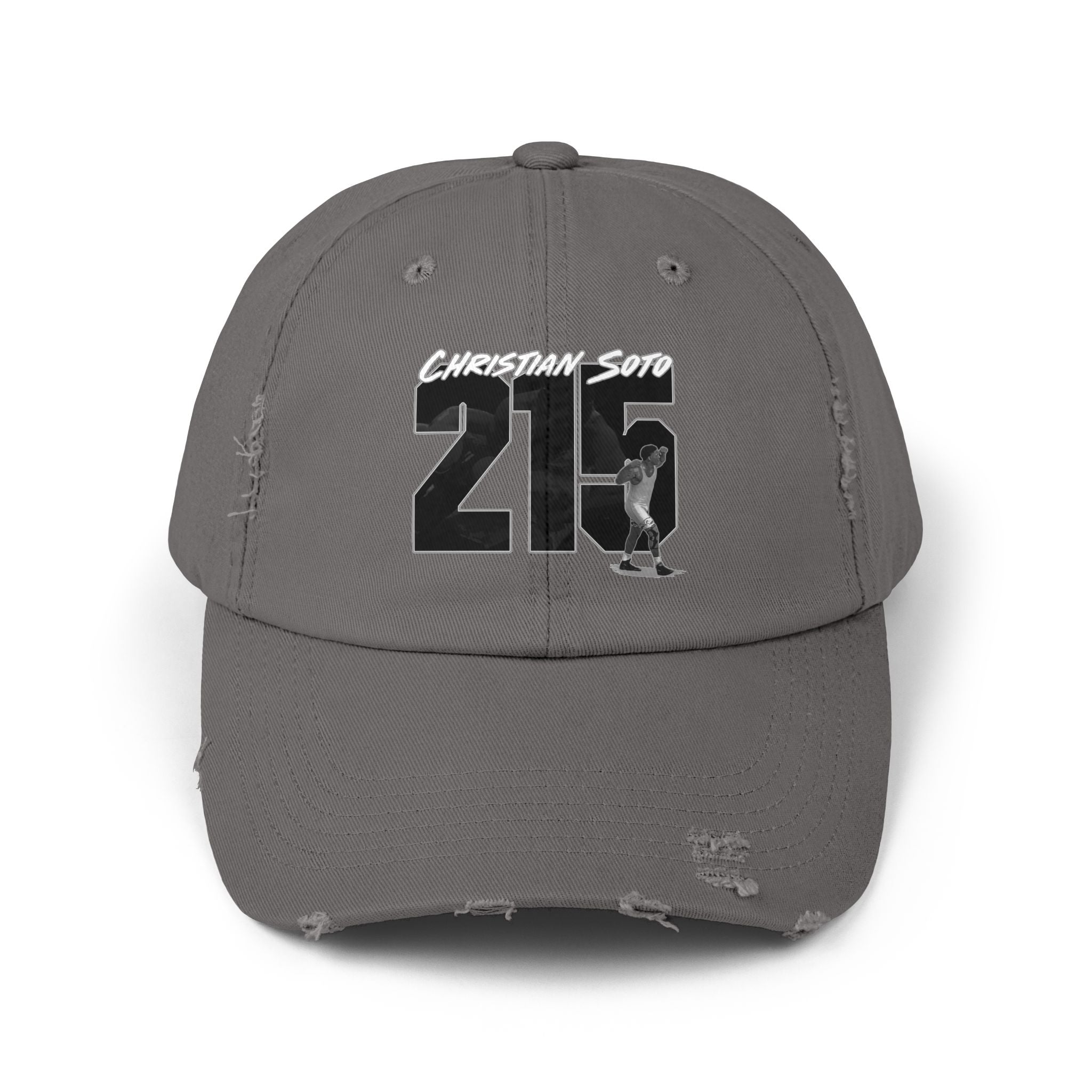 Christian Soto Distressed Dad Cap