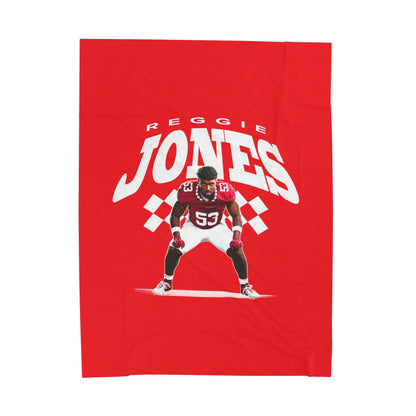 Reggie Jones Velveteen Plush Blanket