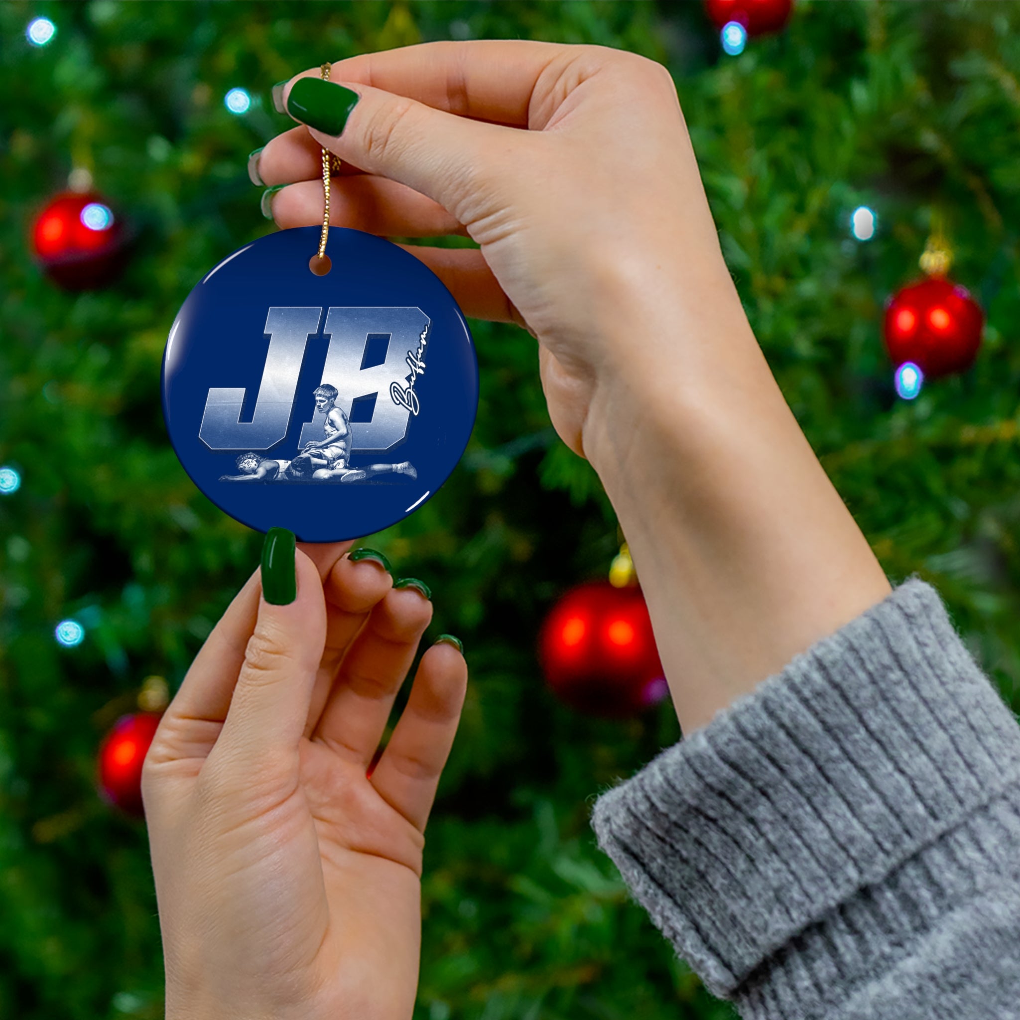 Jordan Buffum Ceramic Ornament