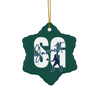 Sophia Garnett Ceramic Ornament