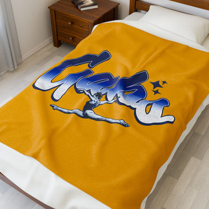 Gabby Riley Velveteen Plush Blanket